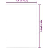  Ukrasni tepih od jute s podlogom od lateksa 120x180 cm prirodni | shoptok.hr