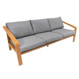 Ramiz Aluminijasto vrtno pohištvo Dva kavča + fotelj + miza | Shoptok.si