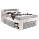Boxxx posteljna garnitura 140 cm x 200 cm , siva, bela | Shoptok.si