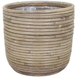 A.H.G. Cvetlični lonec (Zunanje dimenzije (Ø x V): 10 x 13 cm, Naravni materiali, Rjava) | Shoptok.si