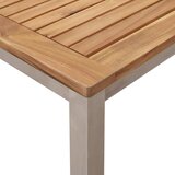  TrpezarijskiStol Smeđa 180 x 90 x 75 cm Čvrsto teak drvo | shoptok.hr