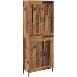 vidaXL Visok predalnik 2 pcs Star les Konstruiran les, (5000107556) | Shoptok.si