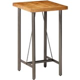 Barska miza iz trdne predelane tikovine 60x60x107 cm Cene