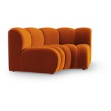 Micadoni Opečnato oranžen žameten modul za sedežno garnituro (s kotom po izbiri) Lupine – | Shoptok.si