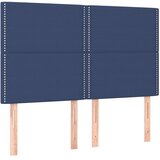  Krevet s oprugama i madracem plavi 140x200 cm od tkanine | shoptok.hr