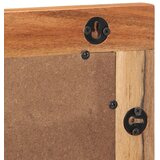  Ogledalo za kupaonicu 50x70x3 cm od čvrstog drva akacije | shoptok.hr