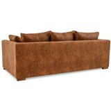 Scandic Konjak smeđa sofa od imitacije kože 225 cm Hamburg – | shoptok.hr