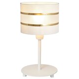  Stona lampa HELEN 1xE27/15W/230V bela/zlatna | Eponuda.com