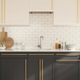  Ručke za ormarić 10 kom zlatne 480 mm od nehrđajućeg čelika | Eponuda.com