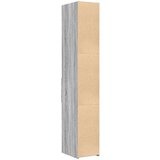 vidaXL Visoka omara siva sonoma 30x42,5x185 cm inženirski les | Shoptok.si