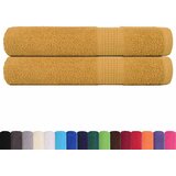  Ručnici za saunu FROGN 2 kom zlatni 80x200 cm 360 g/m² | shoptok.hr
