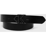 Calvin Klein Jeans Dvostranski pas ženski, črna barva, K60K612272