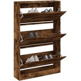 vidaXL ormarić za cipele boja hrasta 80x21x125 5 cm konstruirano drvo | shoptok.hr