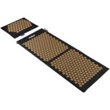 Rebel Active EKO prostirka za zdravlje s akupresurnim šiljcima i jastukom, 110x42cm, XL, sivi šiljci | shoptok.hr