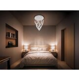  LED Kristalno plafonsko svetlo MAJURO LED/30W/230V prečnik 45 cm sjajni hrom + daljinski upravljač | Eponuda.com