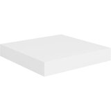 Maison Chic Stenska polica - Viseča Polica bela 23x23,5x3,8 cm MDF, (21784810) | Shoptok.si