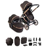 Peach 8 EDITIONS kolica, Pecan Complete Bundle