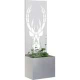  Privatnost u vrtu Srebrna 50 x 32 x 150 cm Nehrđajući čelik | shoptok.hr