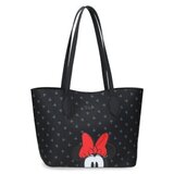 Disney Mickey Tote torba Disney Minnie Bowlogue, crna, 31 x 25,5 x 11,5 cm Cijene
