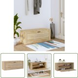 The Living Store Omarica za čevlje sonoma hrast 100x35x38 cm inženirski les - Stenska Omarica Za Čevlje, (21744504) Cene