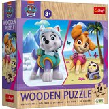  Lesena sestavljanka Junior 'Sky & Everest' 24 kosov - Paw Patrol - 1 k. | Shoptok.si