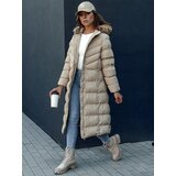 DStreet Płaszcz zimowy damski LUXWARM beżowy | Shoptok.si