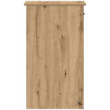 vidaXL Računalniški stolp s predalom artisan hrast 35x45x77 cm | Shoptok.si