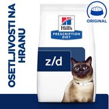 Hills prescription Diet Cat Z/D Piletina 1,5kg