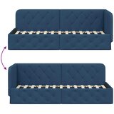  Kutni okvir kreveta Plava 80 x 200 cm tkanina | shoptok.hr