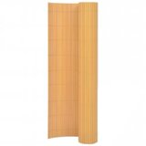 vidaXL Dvostranska vrtna ograja 110x400 cm rumena cene