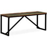 Klupa od masivnog obnovljenog drva 110 x 35 x 45 cm | shoptok.hr