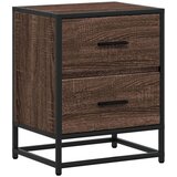 vidaXL Noćni ormarić boja smeđeg hrasta 40x31x50 cm konstruirano drvo | shoptok.hr