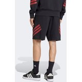 Adidas Športne hlače temno rdeča / črna | Shoptok.si