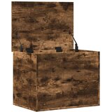 Kutija za pohranu boja hrasta 60x42x46 cm konstruirano drvo | shoptok.hr