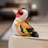  Mala plišana ptica Plava sjenica Češljugar 10 cm | shoptok.hr