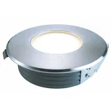 Prehodni LED FLAT vgradni talni reflektor IP67 luknja 10 cm tanka potna svetilka zunanja vrtna luč 230V, (20561620)