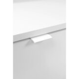 MID.YOU VITRINA, bela, barve hrasta | Shoptok.si