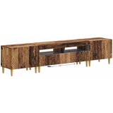  5-dijelni LED TV ormarić Staro drvo Konstruirano drvo | shoptok.hr