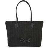 Karl Lagerfeld Torba za na plažo črna | Shoptok.si