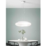  Ondaluce - Visilica na sajli DODI 2xE27/15W/230V prečnika 53 cm bela | Eponuda.com