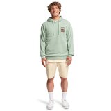 Billabong Majica 'Stamp' rjava / pastelno zelena / črna | Shoptok.si