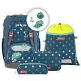 Step by Step šolski nahrbtnik - 5-delni komplet grade - kameleon, certifikat agr Cene