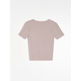 Sinsay Rebrasta bluza s dodatkom viskoze i ukrasnim gumbima | shoptok.hr