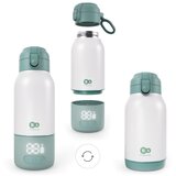 Kinderkraft GAJA prijenosni grijač - bočica/termosica s baterijom 500 ml, Green | shoptok.hr
