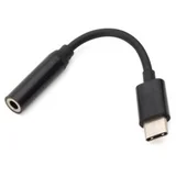 ADAPTER ZA SLUŠALICE – TYPE C NA 3,5 MM – CRNI