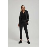 Marisse Black Checkered Trousers | Shoptok.si