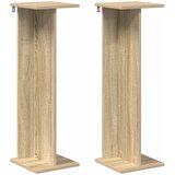  Stalak za biljke 2 pcs Sonoma hrast 25 x 25,5 x 80,5 cm | shoptok.hr