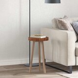 vidaXL Nepremična površina Temno rjava Ø 30 x 4 cm, (5000268911) | Shoptok.si