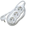 Elit Produžni kabl 3-delni 3x1.5mm / 3m Beli