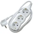 Produžni kabl 3-delni 3x1.5mm / 3m Beli